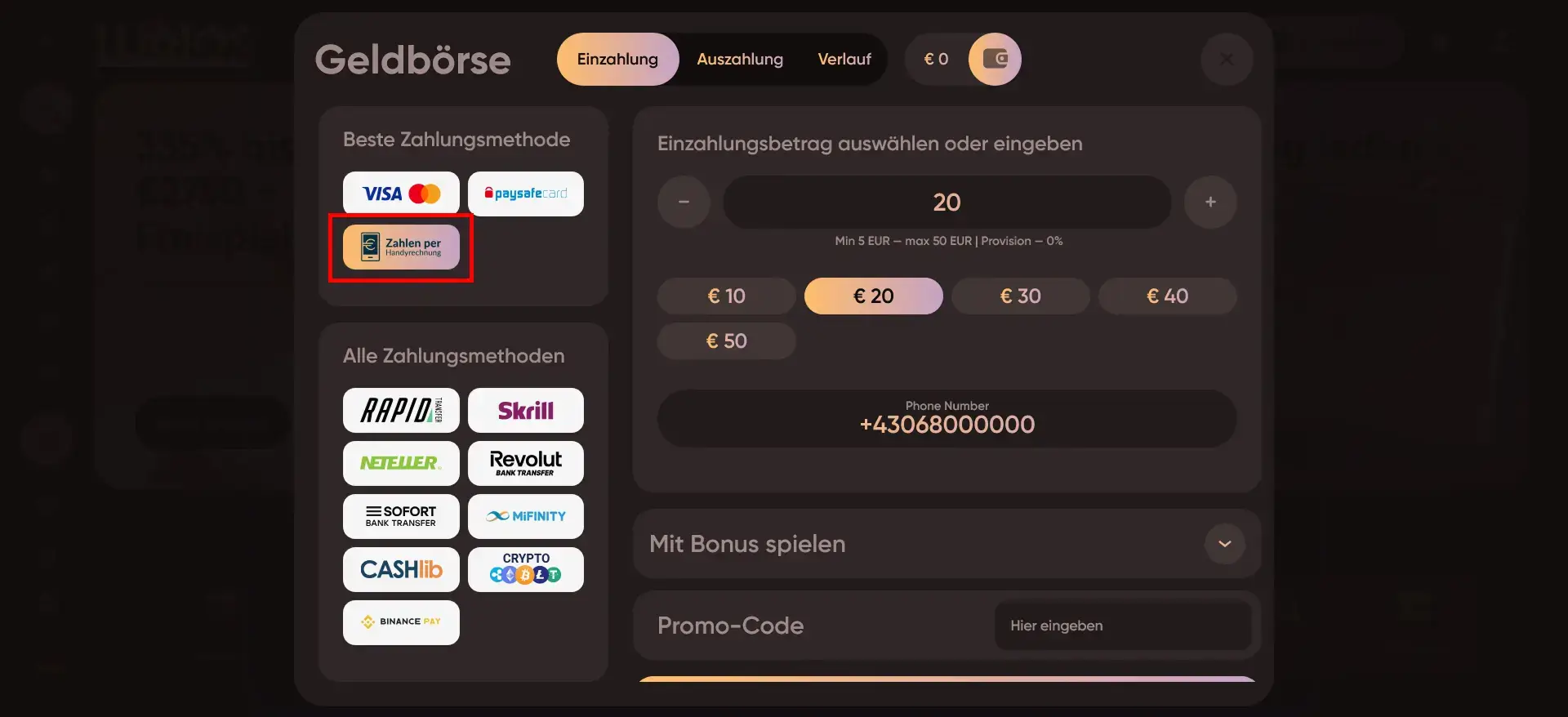 Ludiois – Modernes Casino für Österreich